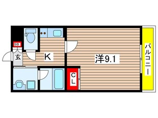 Maple御所ノ内の物件間取画像